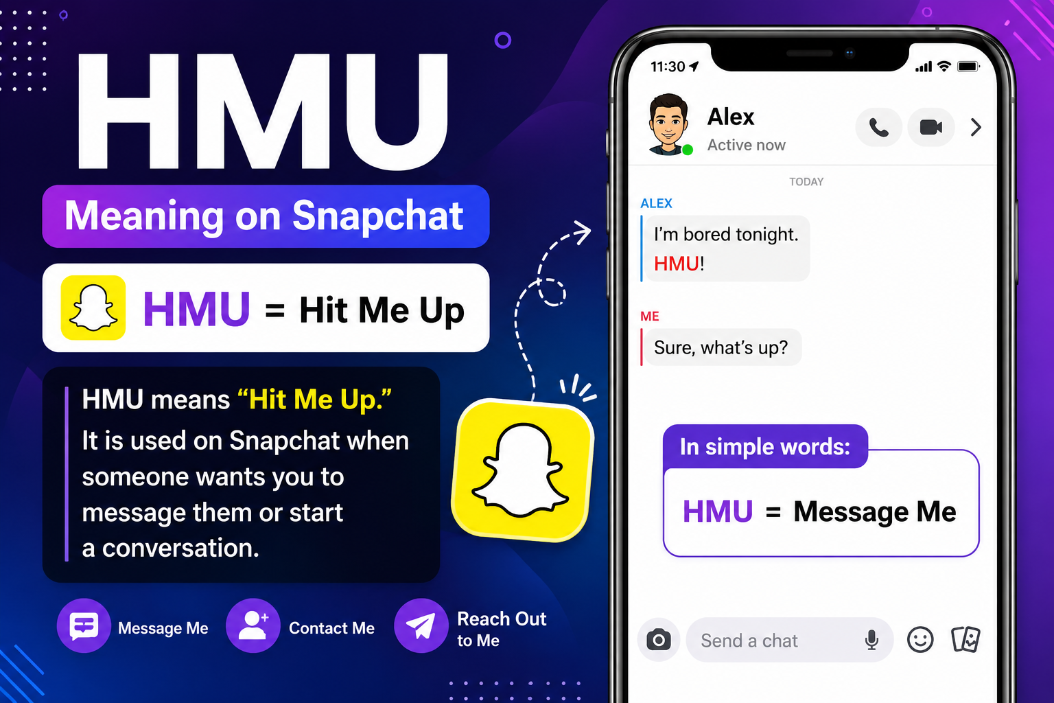 HMU Meaning on Snapchat: What It Means & How to Use It (2026)