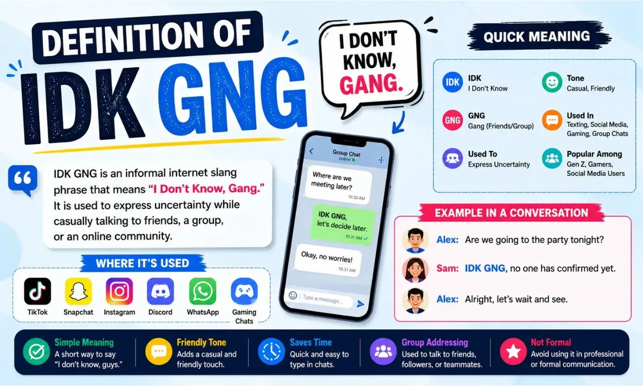 Definition of IDK GNG