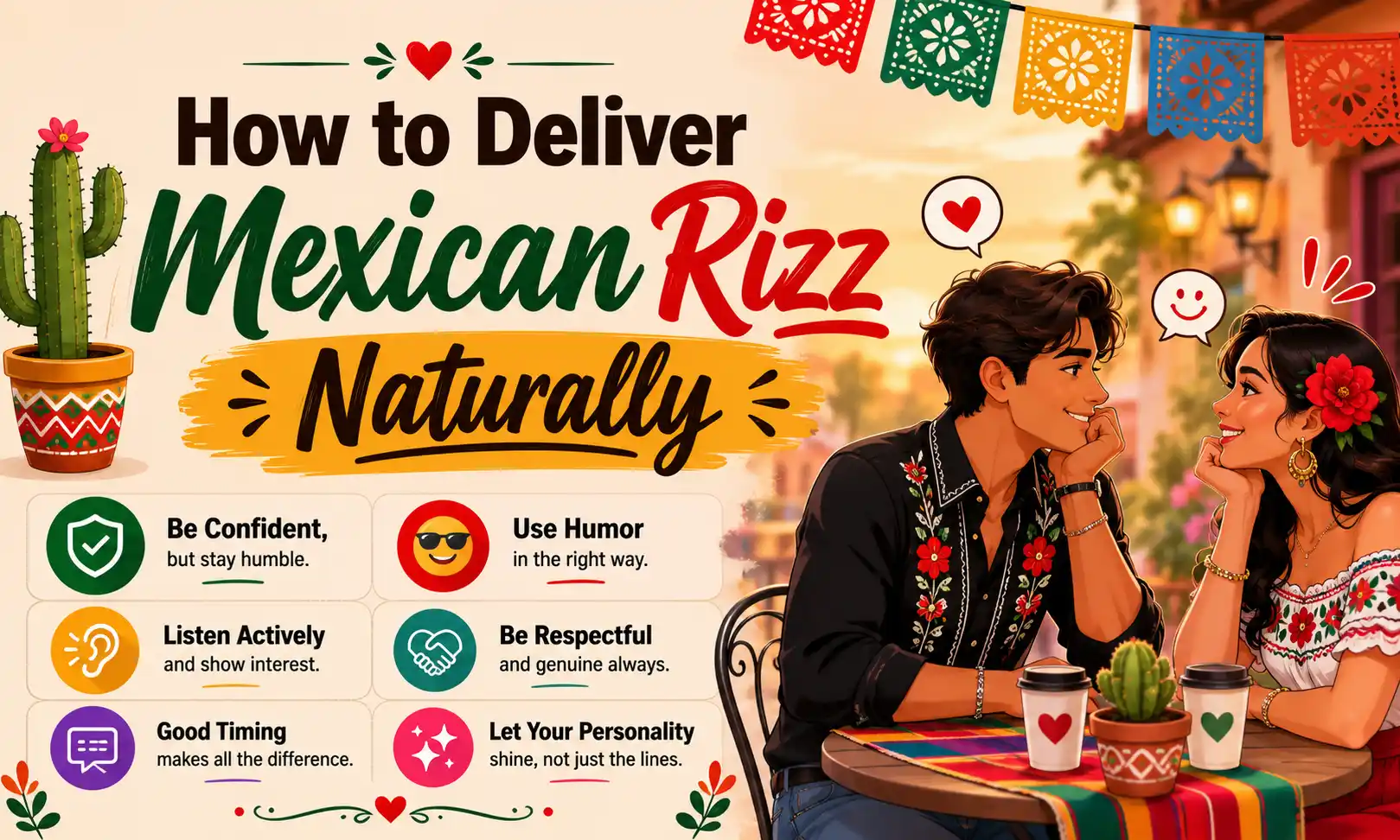 How to Deliver Mexican Rizz Naturally