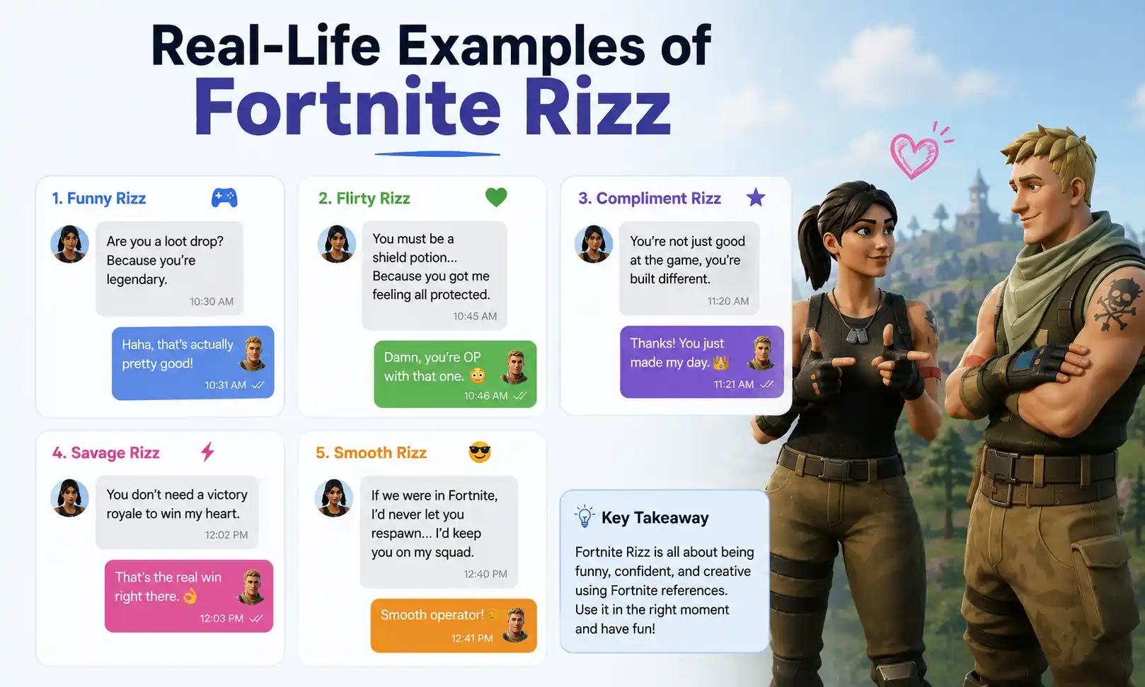 Real-Life Examples of Fortnite Rizz