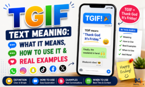 tgif text meaning