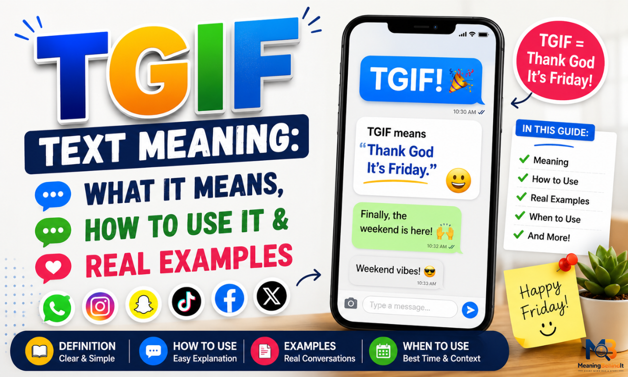 tgif text meaning
