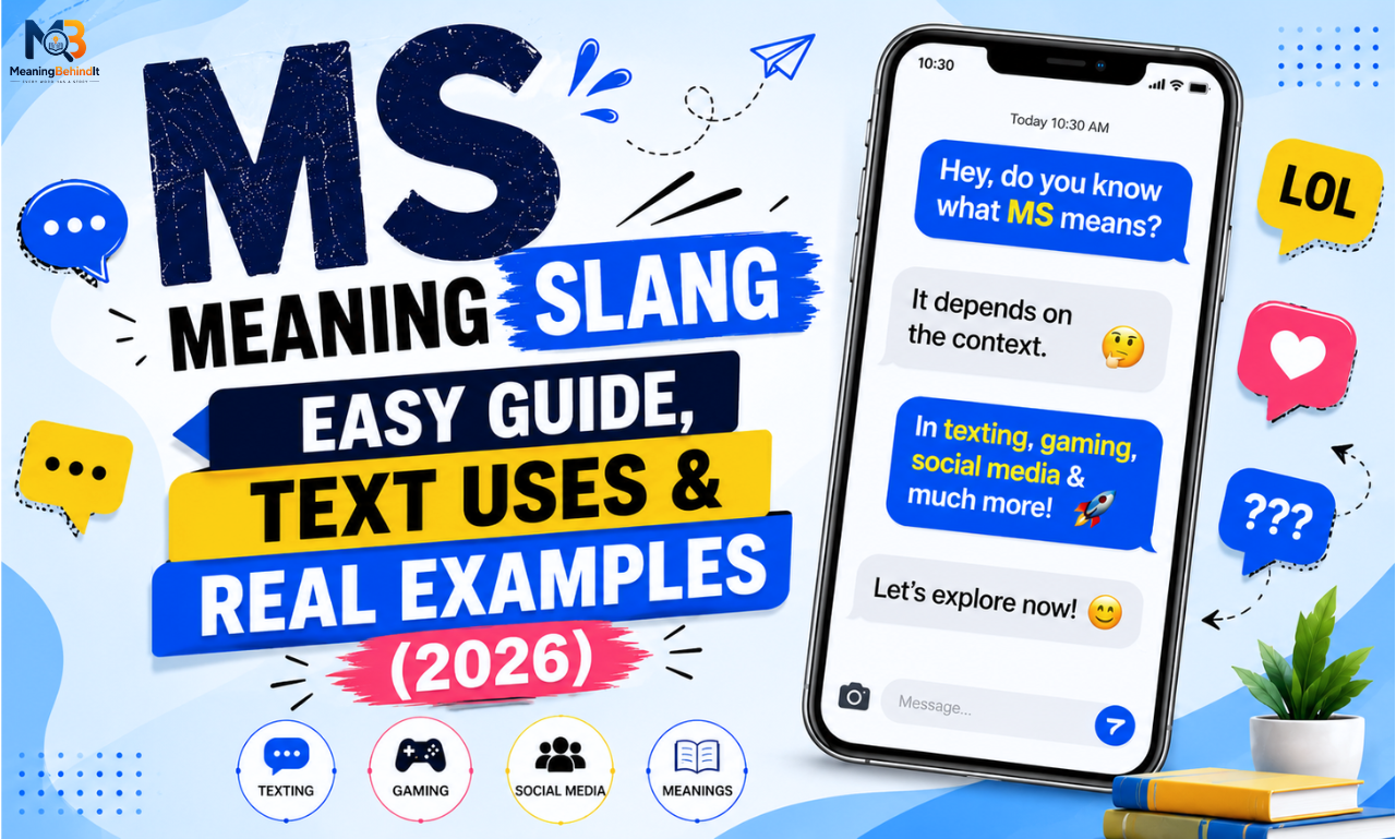 ms meaning slang